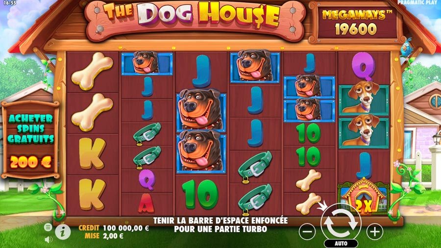 The Dog House Megaways de Pragmatic Play