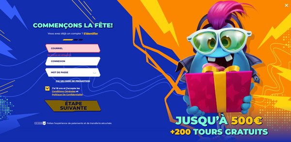 Inscription MrPacho Casino