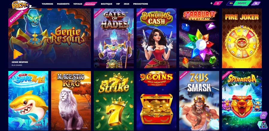 Machines à sous MrPacho Casino