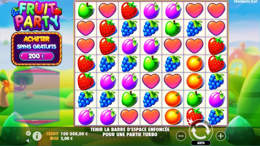 Machine à sous Fruit Party
