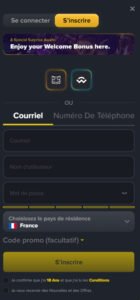 Inscription Betswap