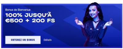 Visuel bonus de bienvenue Bankonbet Casino