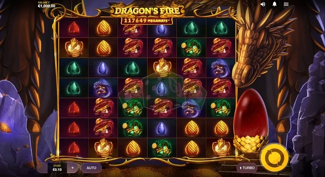 Dragon's Fire Megaways de Red Tiger Gaming