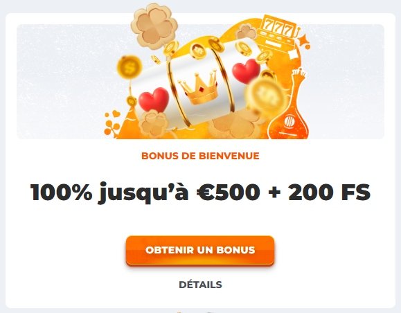 BetRiot bonus de bienvenue casino