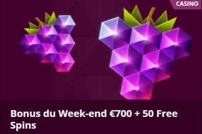 Malina Casino bonus week-end