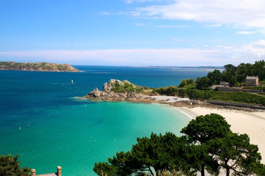 Plage de Trestraou à Perros Guirec