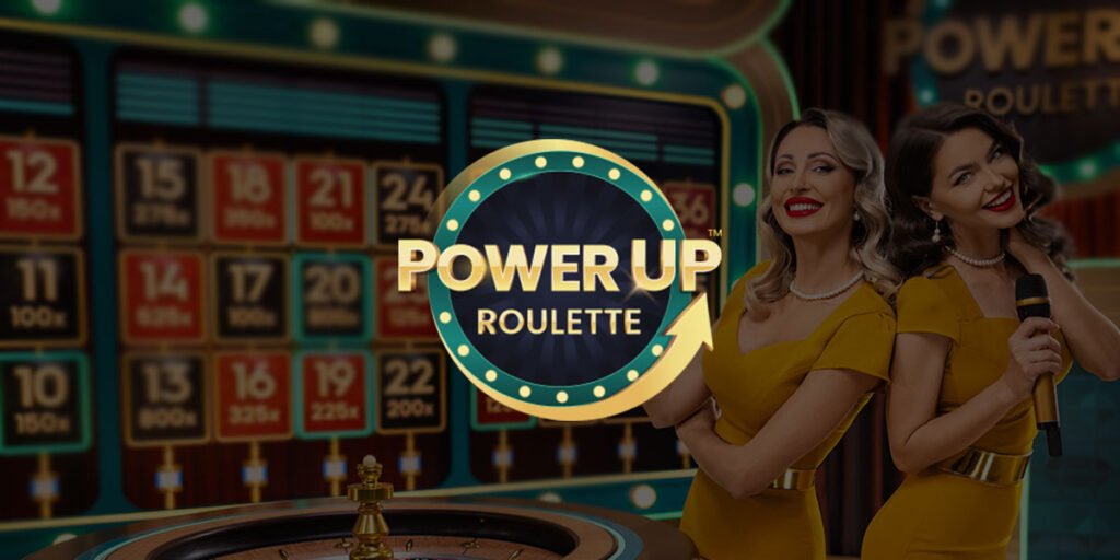 Bannière PowerUp Roulette Evolution Gaming