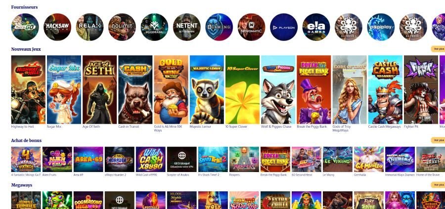 Slot Express les machines à sous