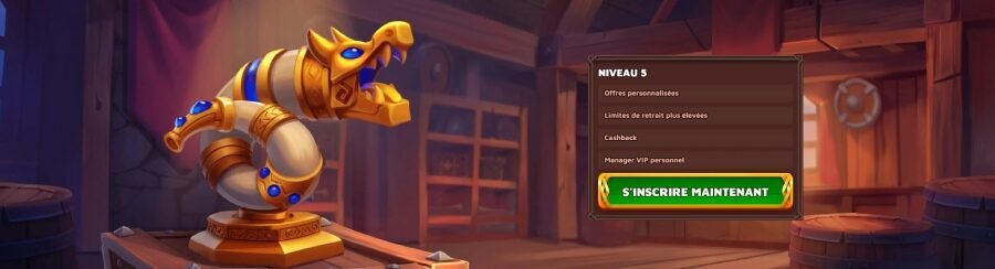 Viking Luck Casino niveau 5 du programme VIP