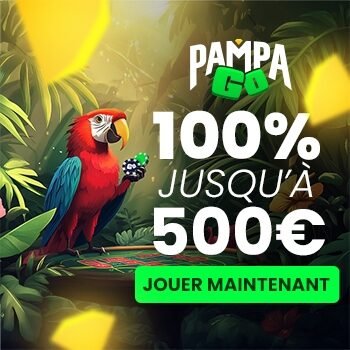 PampaGo Casino bonus de bienvenue