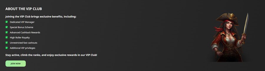 WillBet Casino programme VIP
