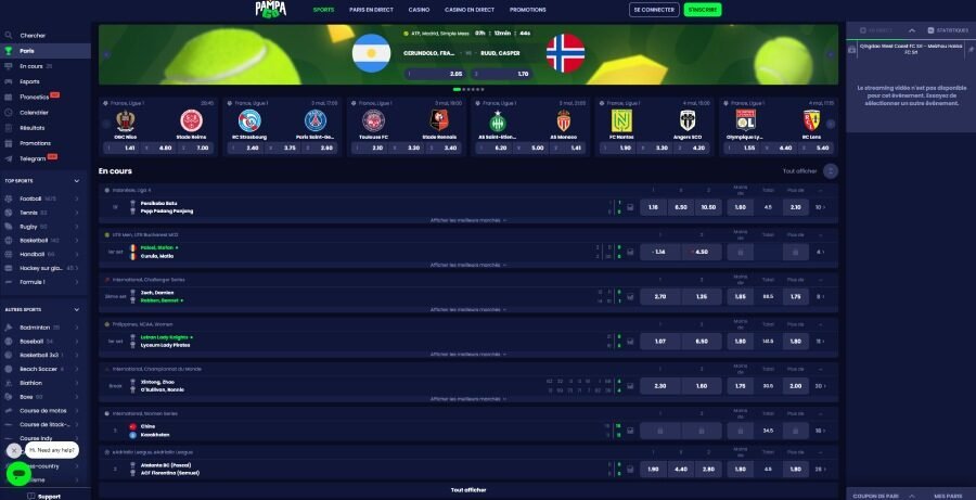 PampaGo casino  page sportsbook