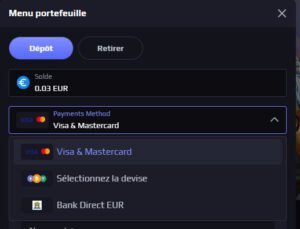 Roostake Casino bonus 1er dépôt page de dépôt