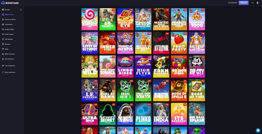 Roostake Casino machines à sous