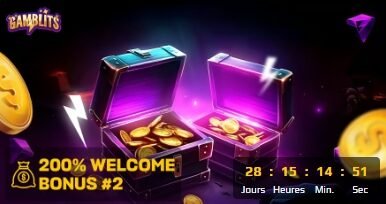 Gamblits Casino bonus 2e dépôt