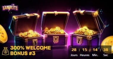 Gamblits Casino bonus 3e dépôt