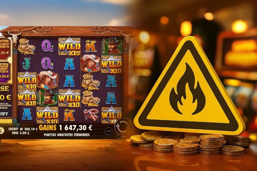 Représentation des jeux à forte volatilité