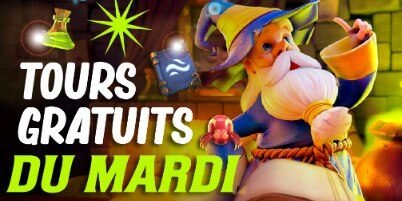 Merlin Casino bonus tours gratuits du mardi