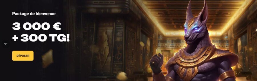 AmonBet Casino pack de bienvenue