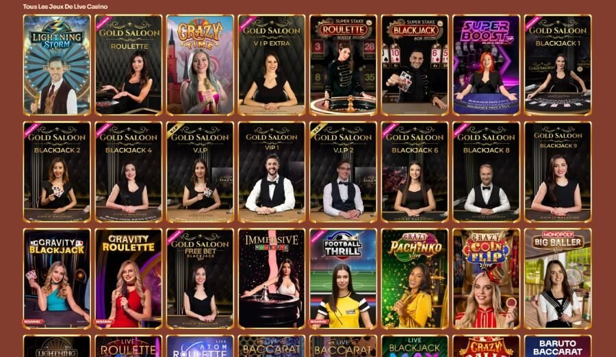 Cleobetra : Casino en direct