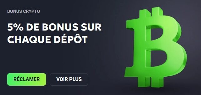 LuckyWave Casino page bonus crypto