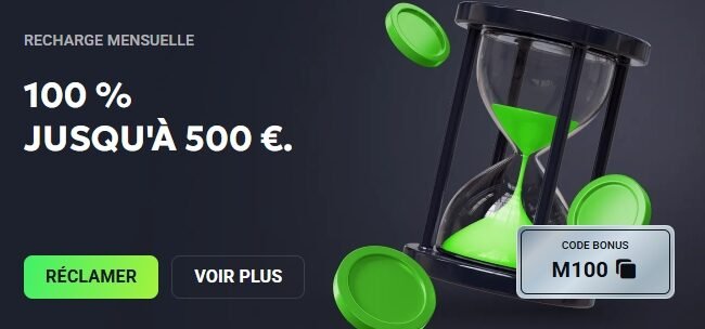LuckyWave Casino page bonus de recharge