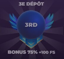 Rockstar Casino bonus 3e dépôt