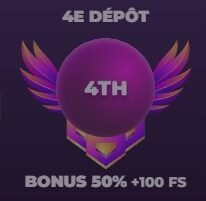 Rockstar Casino bonus 4e dépôt