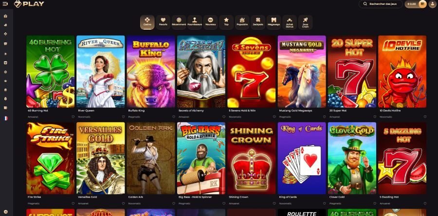 SevenPlay Casino Machines à sous