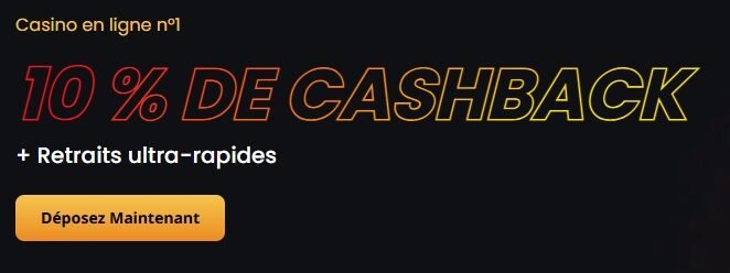 Instant Casino le bonus cashback