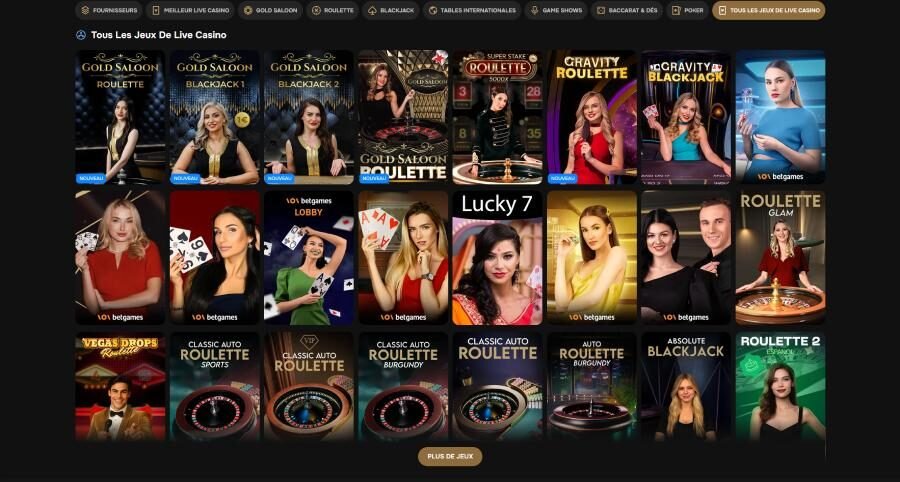 MrPunter Casino : casino en direct