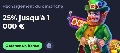 PitBet Casino bonus du dimanche