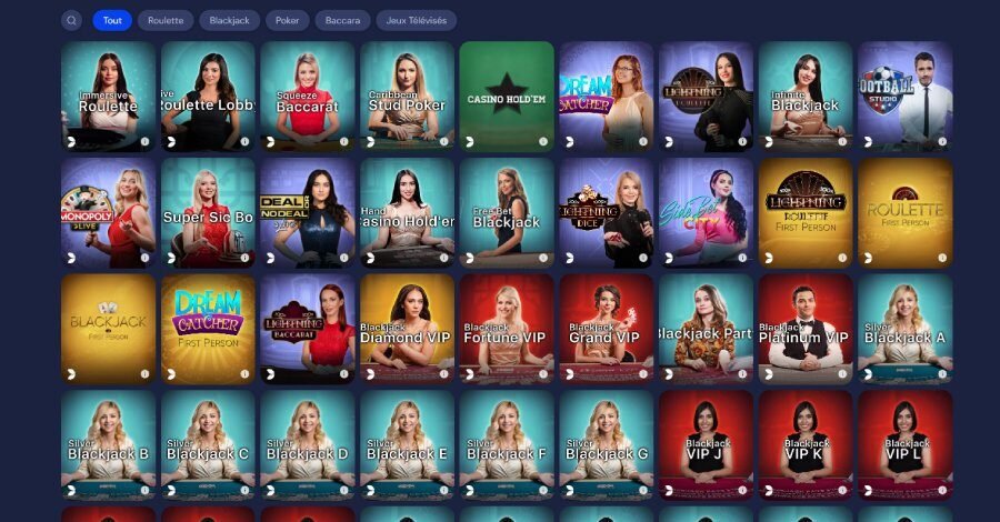 SlotNeo Casino page casino en direct