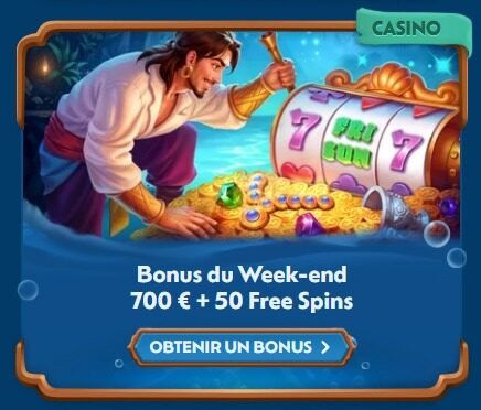 WinBay Casino bonus wekk-end