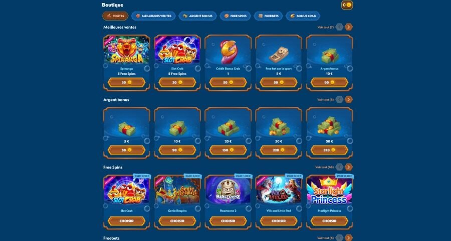 WinBay Casino boutique