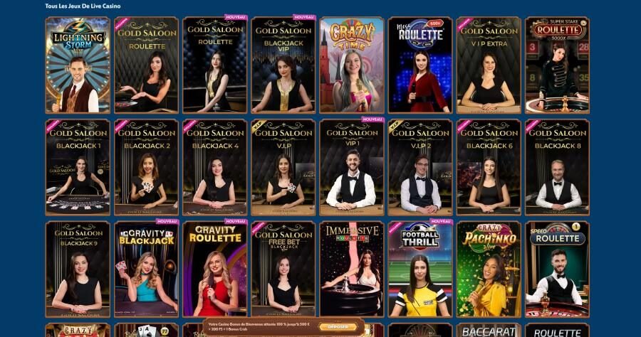 WinBay Casino live casino